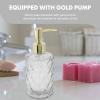 Zerodeko 2pcs Press-Type Lotion Bottles for Shower Supplies Transparent Storage Containers for Shampoo Wash and Lightweight Design view 4
