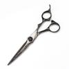 WGGTX Professional Hair Cutting Shears, Professional 6 inch Black Damascus hair cutting scissors Flower screw haircut thinning barber cut shears Hairdressing scissors (Color : Set with bag) view 3
