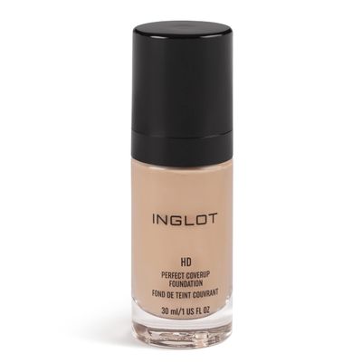 INGLOT HD Perfect Coverup Foundation - Full Coverage | Long-Lasting | Hypoallergenic | Matte Finish | 1 US FL OZ | 73