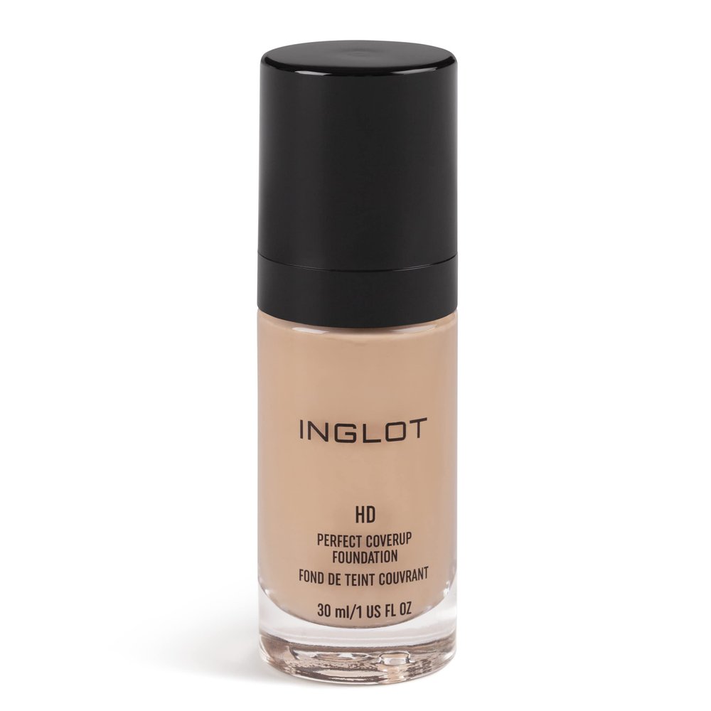 INGLOT HD Perfect Coverup Foundation - Full Coverage | Long-Lasting | Hypoallergenic | Matte Finish | 1 US FL OZ | 73
