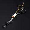 Professional Hair Cutting Shears, Professional Japan 440c steel 6 inch scissor Snake handle hair scissors haircut thinning barber hair cutting shears hairdressing scissors (Color : Set) view 2