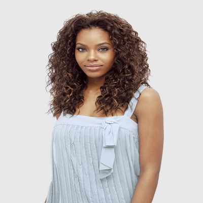 VANESSA Express Weave Easy Steps Medium Long Length Curly Wavy Style Synthetic Hair Wig - LA NANCY (SP427)