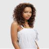 VANESSA Express Weave Easy Steps Medium Long Length Curly Wavy Style Synthetic Hair Wig - LA NANCY (SP427) view 4