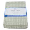 Body Linen 10 Pack - Harmony Cotton Spa and Massage Table Blanket 100% Cotton, 66 by 90 Inches. Soft, Warm and Stylish. Machine Washable. Two Tone Knit Pattern, Sage and Natural view 2