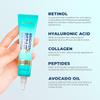 Under Eye Brightener for Dark Circles  4 in 1 with Niacinamide, 5% Caffeine, Retinol & Peptides - Eye Cream Anti Aging for Reduce Wrinkles, Puffiness and Bags Under Eyes view 4