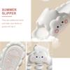 PRETYZOOM 1 Pair Cloud Slippers Massaging Slippers Spa for Women Non Skid for Women Clouds Womens Sandals Household Pvc Indoor Makeup Women's White view 3