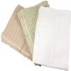 Body Linen 10 Pack - Harmony Cotton Spa and Massage Table Blanket 100% Cotton, 66 by 90 Inches. Soft, Warm and Stylish. Machine Washable. Two Tone Knit Pattern, Tan and Natural view 4