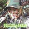 Go Ho Camo Face Paint Brown Stick - Maroon Eye Black Stick Hunting Face Body Paint Professional SFX Makeup,Safe Facepaint Nose&Lip Smacking for Halloween(Brown Color) view 3