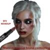 Go Ho Camo Face Paint Brown Stick - Maroon Eye Black Stick Hunting Face Body Paint Professional SFX Makeup,Safe Facepaint Nose&Lip Smacking for Halloween(Brown Color) view 4
