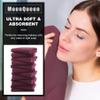 MOONQUEEN Microfiber Facial Cloths Fast Drying Washcloth 12 Pack - Premium Soft Makeup Remover Cloths - Burgundy view 2