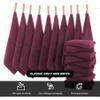 MOONQUEEN Microfiber Facial Cloths Fast Drying Washcloth 12 Pack - Premium Soft Makeup Remover Cloths - Burgundy view 3