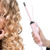 Thin Curling Wand,9mm Small & Thin Curling Tong for Short & Long Hair Ceramic Hair Curler Curling Wand Hair Curler Fine Constant Temperature Conditioning 360 Rotation Curling Iron(#3) view 1