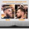 Stylemate Men's Hair Styling Combs and Brush Set - Roller Brush for Adding Volume, Pompadour, Slicked-back, Fauxhawk, Undercut Styling Combs view 4