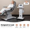 LOYALHEARTDY Salon Trolley Stand, Professional Beauty Rolling Trolley Cart Salon Equipment-Salon Rolling Cart Trolley Holder Stand with with Tray & Plug for Beauty Salon Machines-Maximum Load 99Lbs view 3