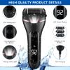zikillya Electric Foot Callus Remover, 16 Pack Foot File Pedicure Kit Tools,Waterproof Foot Scrubber Dead Skin Remover with 3 Roller Heads & 2-Speed Power Pedicure Tools for Feet Hands Heel (Black) view 2
