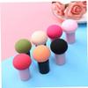 TOSSPER Mushroom Makeup Sponge Cosmetic Blender Puff Face Sponge Beauty Puff Makeup Brush Sponge with Handle Makeup Tools view 3
