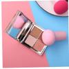 TOSSPER Mushroom Makeup Sponge Cosmetic Blender Puff Face Sponge Beauty Puff Makeup Brush Sponge with Handle Makeup Tools view 4