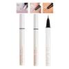 Liquid Glitter Eyeliner Lying Silkworm Pen, Diamond Glitter Eyeshadow Liner Pencil, Body Face Highlighter Long lasting Waterproof Quick-dry Matte Pink Silkworm Champagne Gold Eyeliner Pen view 1