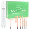 High Frequency Facial Wand - UUPAS Portable Handheld High Frequency Facial Machine with 6 Different Orange Tubes for Face/Hair/Body Home Use Device view 1