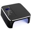 LB UV LED Nail Lamp, Rechargeable LED Nail Dryer, 72W Professional Cordless Nail Lamp with 4 Timer Setting Sensor and LCD Display Portable Home and Salon Gel Nail Art Tools (Black) view 1