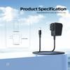 8V Power Cord Compatible with Philips Norelco HQ840 Multigroom Series 3000 MG3750 MG3750/60 MG3760 Charger Shaver Power Supply view 4