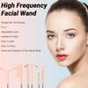 TUMAKOU High Frequency Facial Wand - Orange High Frequency Facial Device Machines for Skin Face Hair - High Frequency Wand with 6 Different Glass Tubes view 2