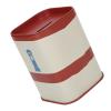 Blade Disposal Bank  Large Capacity Iron Blade Disposal Case with Detachable Cover & Top Opening, Sharps Blade Storage Box for Barbers, Salons, Home & Reusable Safety Container (Red) view 2
