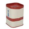 Blade Disposal Bank  Large Capacity Iron Blade Disposal Case with Detachable Cover & Top Opening, Sharps Blade Storage Box for Barbers, Salons, Home & Reusable Safety Container (Red) view 3