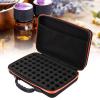 Essential Oils Carrying case for 60 Bottles 5ml 10ml 15ml,Essential Oils Storage, Hard Shell Shockproof & Durable, Perfect for Essential Oils Bottle with Foam Insert(Red), Essential Oils Storage, view 2