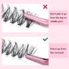 280 Pcs Individual Lashes 30D-D-0.07-14 Cluster Lashes 10D 20D C D Curl Wispy Lashes Bottom Lashes DIY Lashes At Home30D-D-0.07-14 view 4