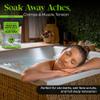 Aromasong 19 lbs RAW Dead Sea Salt with Organic Aloe Vera, not Cleaned, Still Contains All Dead sea Minerals Including Dead sea Mud, Fine Medium Grain Large resealable Bulk Pack - Packaging May Vary view 3