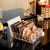 LIEMUAO Eyeshadow Palette Organizer,Makeup Palette Organizer 7-Sections Cosmetics Storage Solution for Eyeshadow Palette, Contour Kit, Blush, Modern Cosmetics Storage view 2