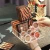 LIEMUAO Eyeshadow Palette Organizer,Makeup Palette Organizer 7-Sections Cosmetics Storage Solution for Eyeshadow Palette, Contour Kit, Blush, Modern Cosmetics Storage view 4