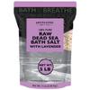 Aromasong Pure Raw Dead Sea Salt for Soaking with 100% Natural Lavender, 5 LB - Spa Bath Salt Fine Grain - Body Wash Scrub - Soak for Women & Men- Bulk Resealable Pack view 1