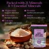 Aromasong Pure Raw Dead Sea Salt for Soaking with 100% Natural Lavender, 5 LB - Spa Bath Salt Fine Grain - Body Wash Scrub - Soak for Women & Men- Bulk Resealable Pack view 4