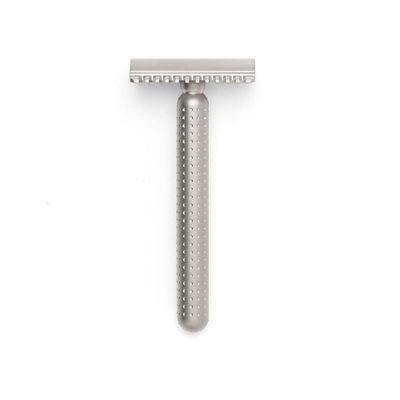 TATARA Masamune Double Edge Safety Razor for Men - Premium Stainless Steel With Stylish Matte Finish - Eco-Friendly Double Sided Shaver for Smooth, Close Shave (Open Comb, Matte)