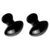 Beavorty 2pcs Scraping Mushroom Stones for Facial Massage Smooth Edges Gua Tools Natural Beauty Massagers for Relaxation Traditional Chinese view 1