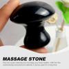 Beavorty 2pcs Scraping Mushroom Stones for Facial Massage Smooth Edges Gua Tools Natural Beauty Massagers for Relaxation Traditional Chinese view 4