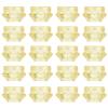 Beavorty 100pcs Reusable Small Plastic Storage Bottles for Lotion and Cream Compact Sample Containers Lid Design for Personal Care Products Travel-friendly view 1