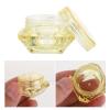 Beavorty 100pcs Reusable Small Plastic Storage Bottles for Lotion and Cream Compact Sample Containers Lid Design for Personal Care Products Travel-friendly view 3