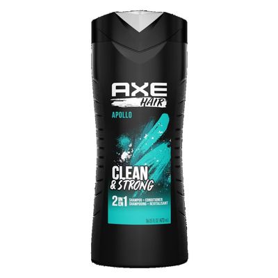 Axe Shower Gel, Apollo 16 oz (Pack of 5)