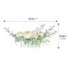 KALLORY 3pcs Bridal Hair Accessories Handmade Floral Hair Comb for Bridesmaids Flower Girls Versatile Wedding Headdress Delicate Design Random Two Patterns for Weddings and Special view 2