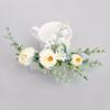 KALLORY 3pcs Bridal Hair Accessories Handmade Floral Hair Comb for Bridesmaids Flower Girls Versatile Wedding Headdress Delicate Design Random Two Patterns for Weddings and Special view 4