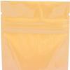 QQ Studio Pack of 100 Double-Sided Two-Tone Ombre Color Gradient Silver Foil Resealable Bags w/Tear Notches for Beauty Scrub Products (7" x 10", Ombre Orange) view 2