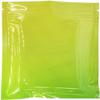 QQ Studio Pack of 100 Double-Sided Two-Tone Ombre Color Gradient Silver Foil Resealable Bags w/Tear Notches for Beauty Scrub Products (7" x 10", Ombre Yellow) view 1