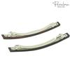 Parcelona French Long and Thin Large 4 1/4" Celluloid Automatic Hair Clip Barrette French Strong Hold Grip Hair Clips for Women No Slip Fashion Durable Styling Girls Hair Accessories, Made in France view 4