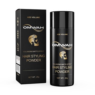 OMWAH SNOWADE Hair Styling Powder (25g) - All Natural Look Mens Hair Powder - Adds Volume and Texture - No Oil or Greasy Residue