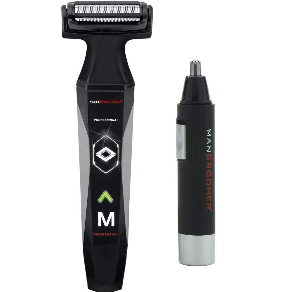 MANGROOMER The Looking Great 2 Professional Body Groomer and Trimmer Bundle for Boys