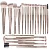 MAANGE Makeup Brush Set 23 Pcs Makeup Brushes Premium Synthetic Make up brushes Professional Face Powder Blush Pointed Eyeshadow Blending Brush Gifts for Women/Girls(Champagne) view 1