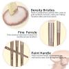 MAANGE Makeup Brush Set 23 Pcs Makeup Brushes Premium Synthetic Make up brushes Professional Face Powder Blush Pointed Eyeshadow Blending Brush Gifts for Women/Girls(Champagne) view 3